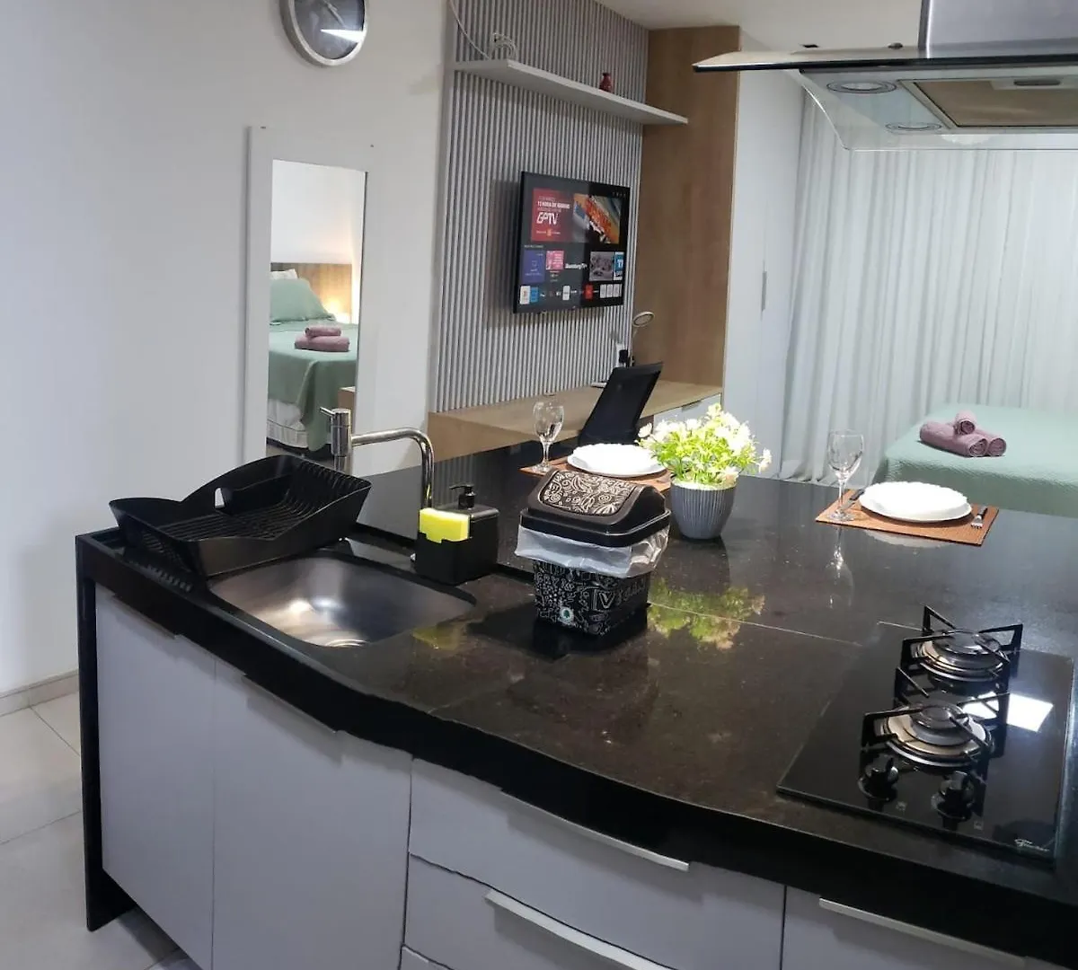 2402 - Flat Em Boa Viagem Praia, Prox Ao Shopping, Vista Mar Recife Apartmán