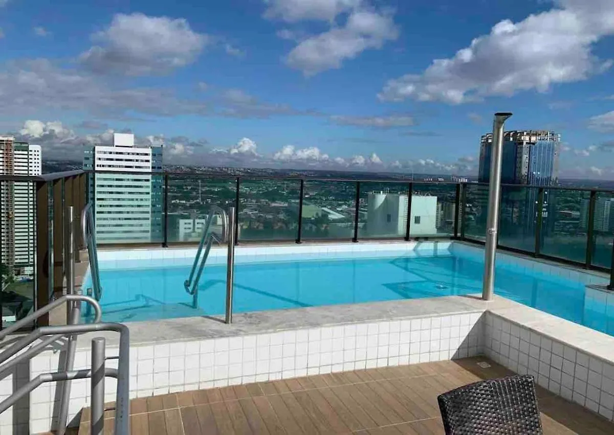 2402 - Flat Em Boa Viagem Praia, Prox Ao Shopping, Vista Mar Recife