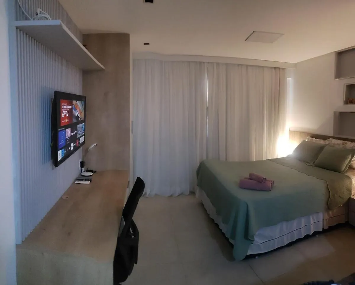 2402 - Flat em Boa Viagem Praia, próx ao shopping, vista mar Recife 0*,  Brazil